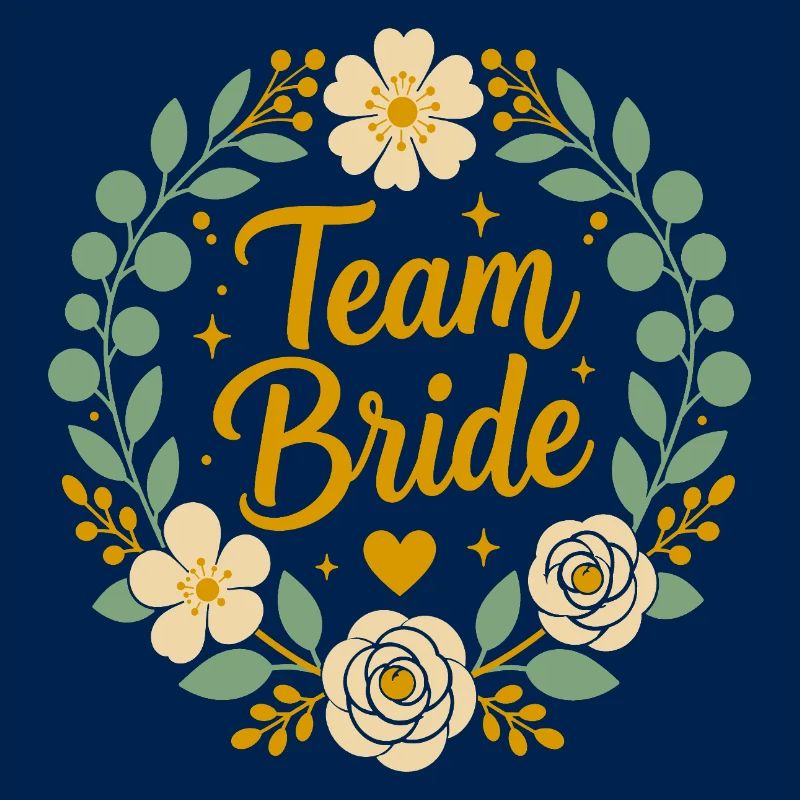 Team-Braut Blumen-Boho-Hochzeit