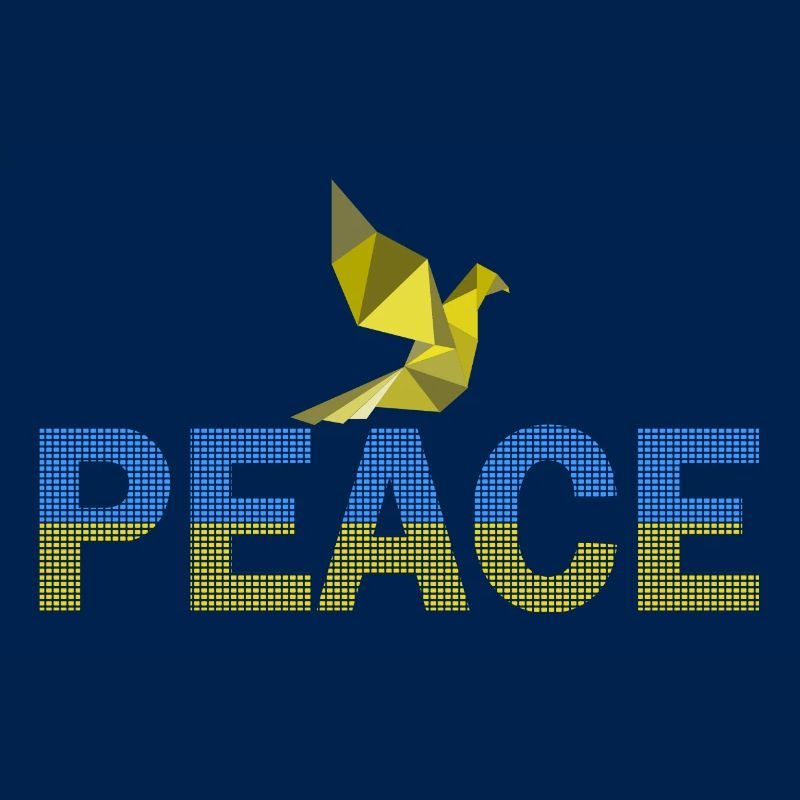 Conception de points Peace Dove
