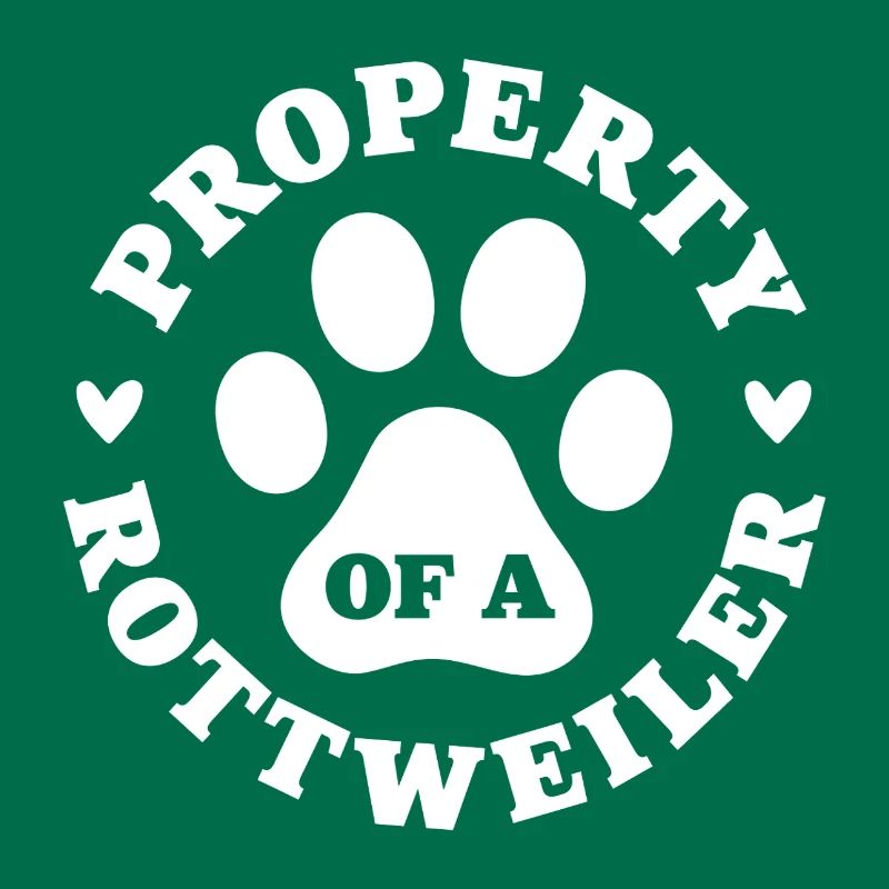 Eigentum eines Rottweilers