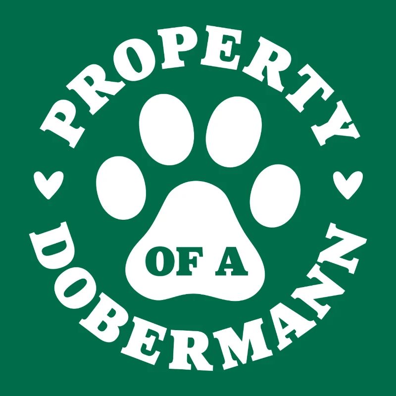 Eigentum eines Dobermanns