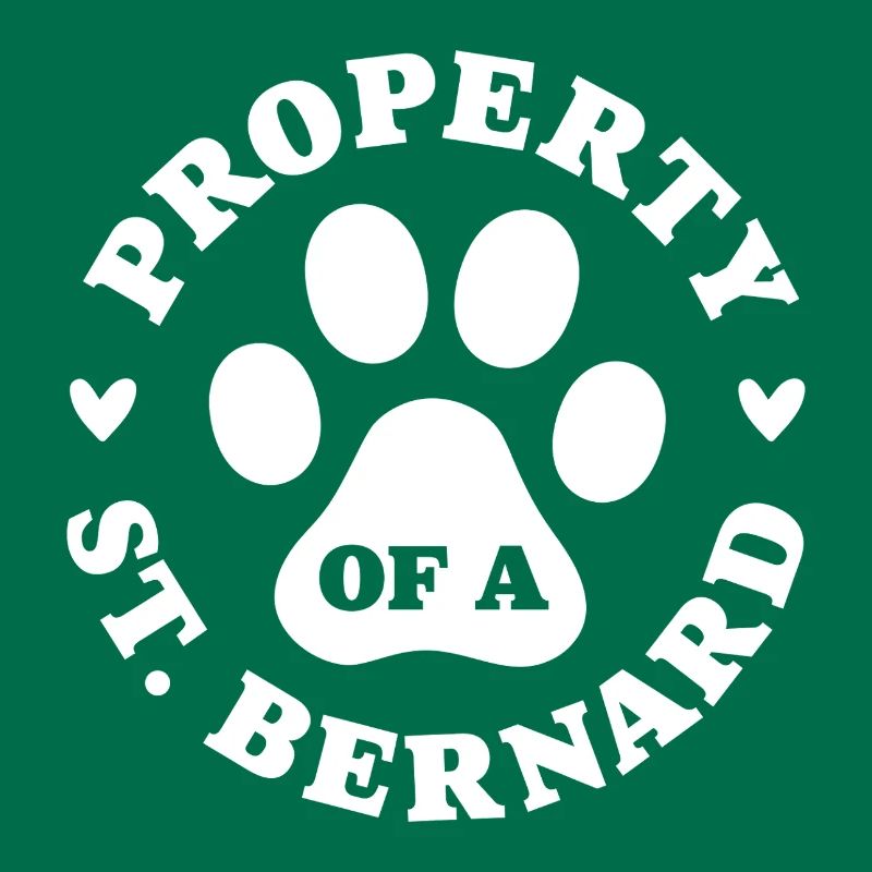 Eigentum eines Bernhardiners