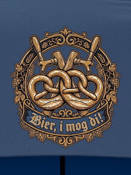 Bier Biergarten Brezel