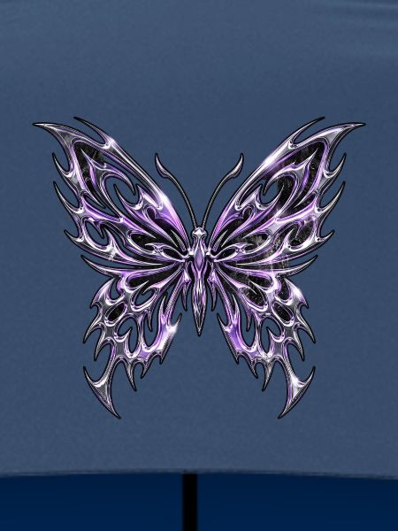 Chrom Schmetterling