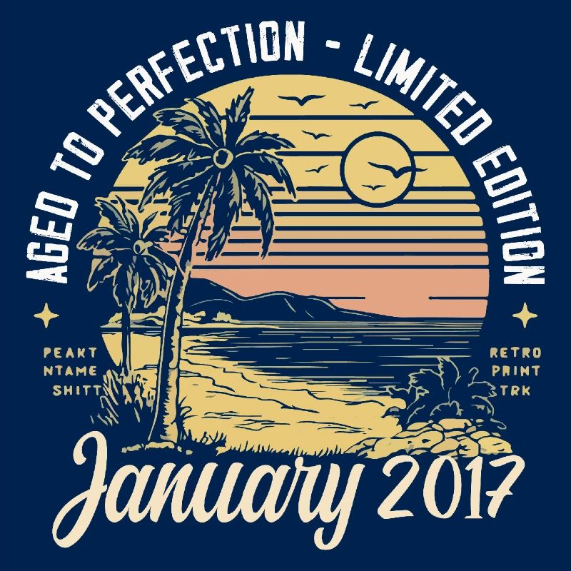 2017 Geburtstag Januar 2017 - Geschenk Januar 2017