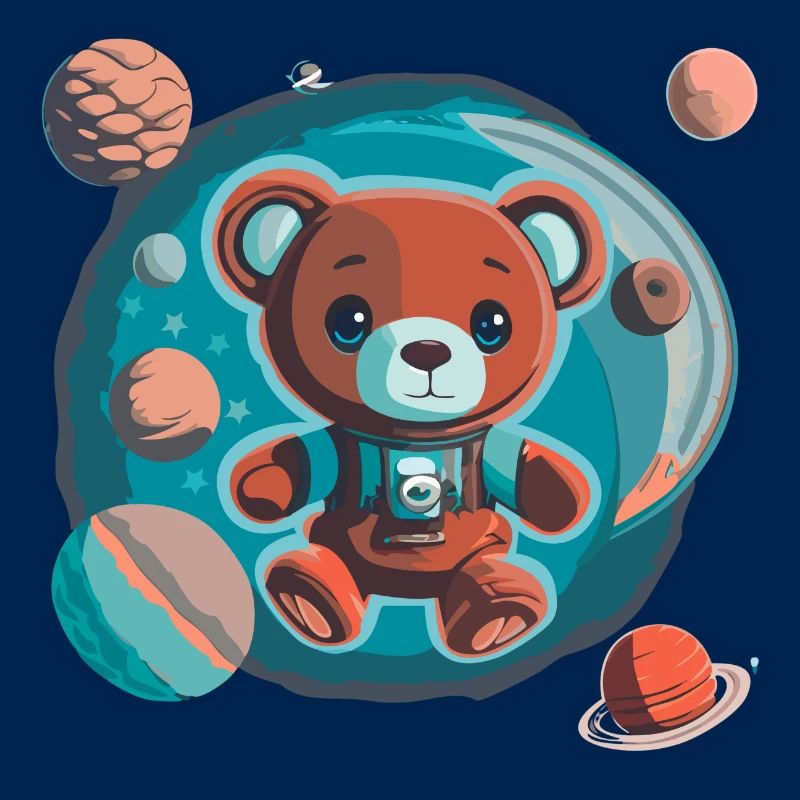 Space Explorer Teddy Bear