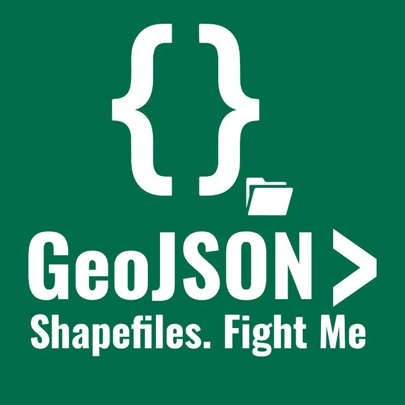 GeoJSON Shapefiles GIS Data Format Debate