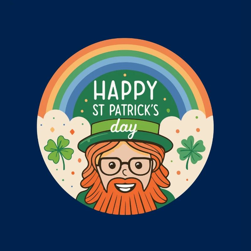 St. Patrick's Regenbogen-Kobold