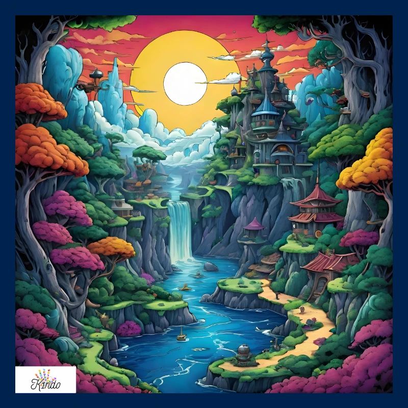 Friedliches Comic-Refugium