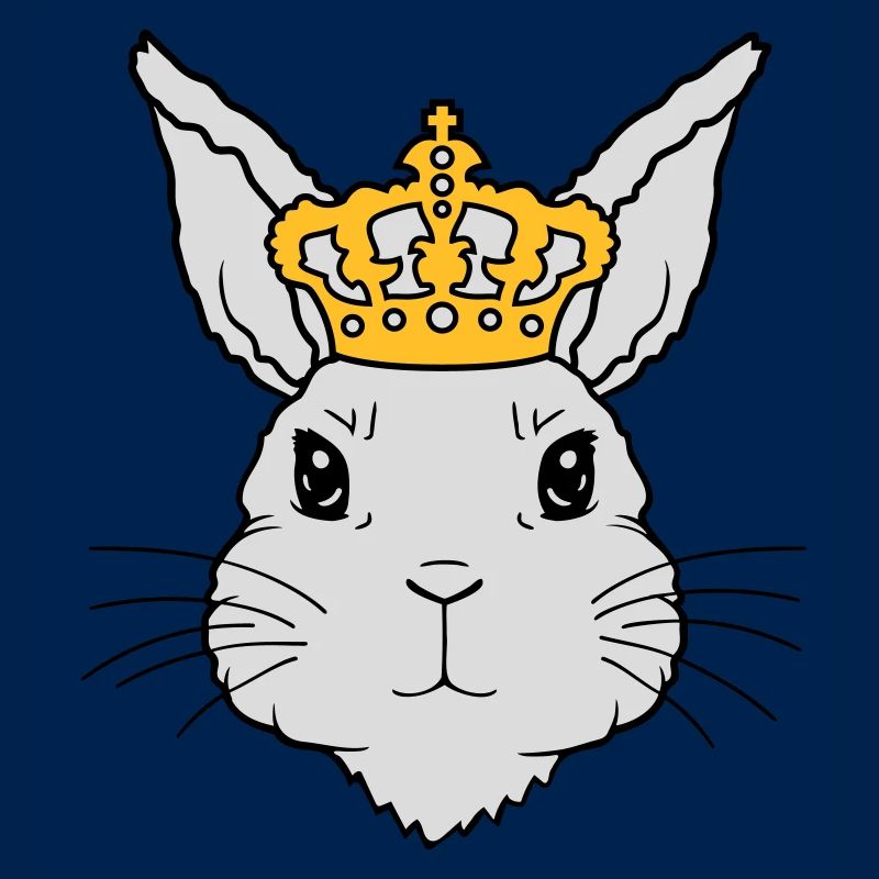 King Rabbit Crown Visage