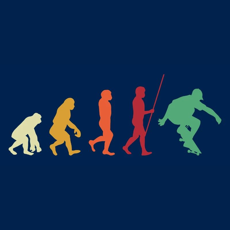 Skater Evolution Skateboard Longboard Halfpipe