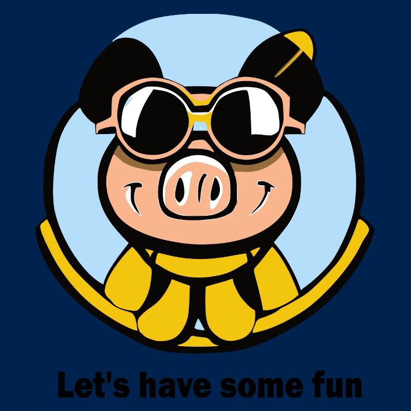 S’amuser avec le cochon
