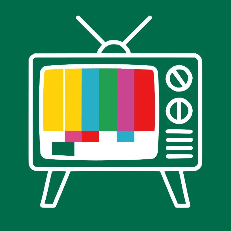 Test Pattern Retro TV Pattern