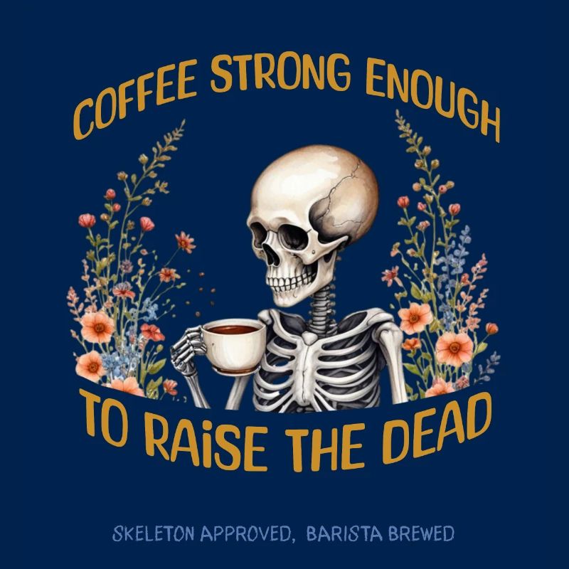 Strong coffee tshirt design