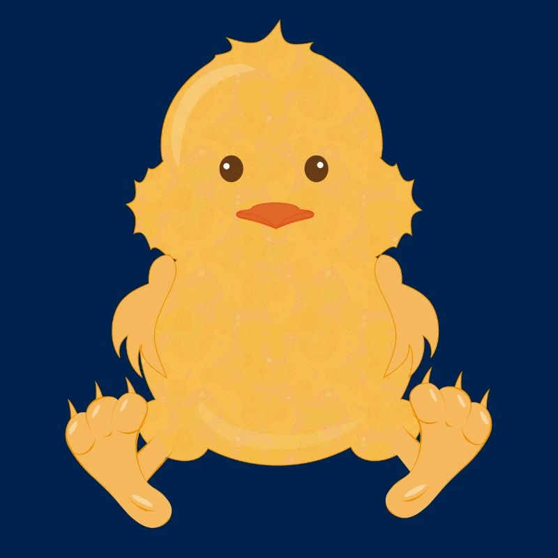 Oh comme c’est doux! Un poussin nouvellement éclos