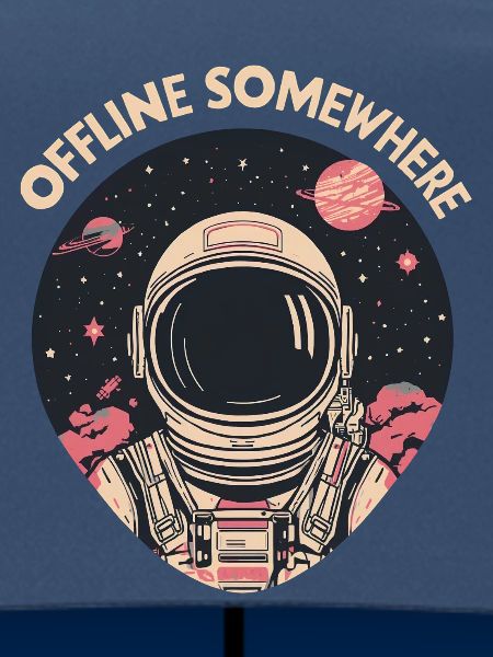 Astronaut im All – Offline Somewhere
