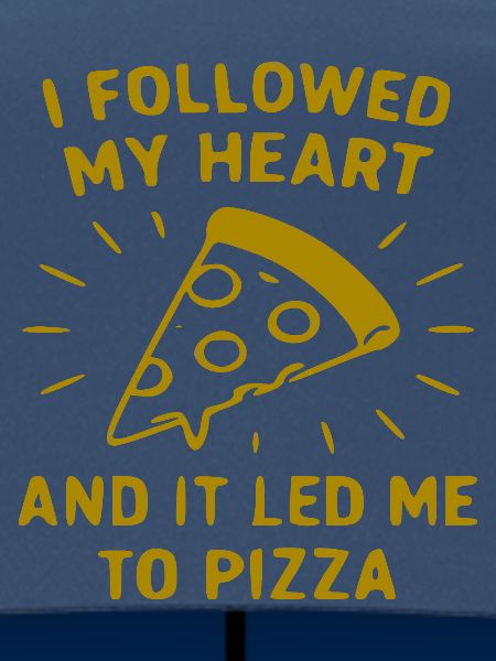 Herz folgt der Pizza