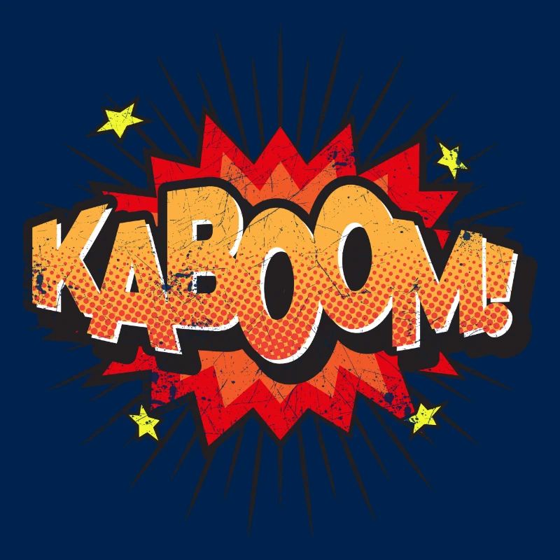 KABOOM COMIC STYLE GRAFFITI COMICS MOTIV GESCHENK