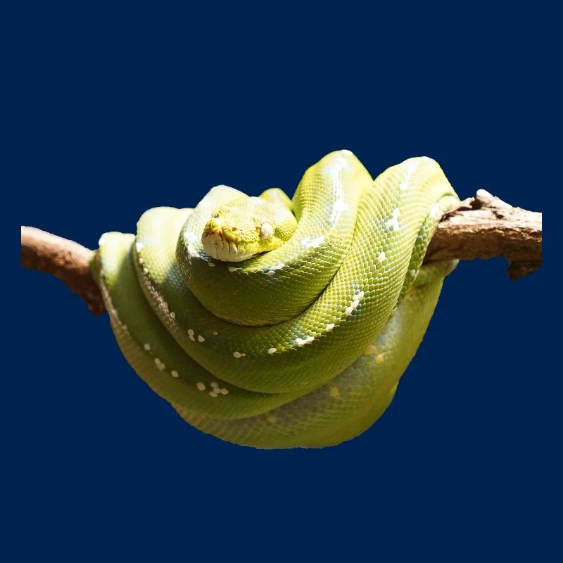 Der Baumpyton kann bis zu vier Meter lang werden