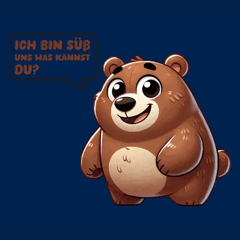 Bear Comic Cute