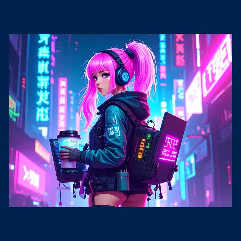 Cyber DJ Coder – Beats, Bytes & Blinks