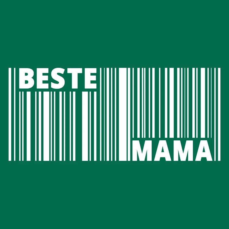 Beste Mama Mutter Barcode