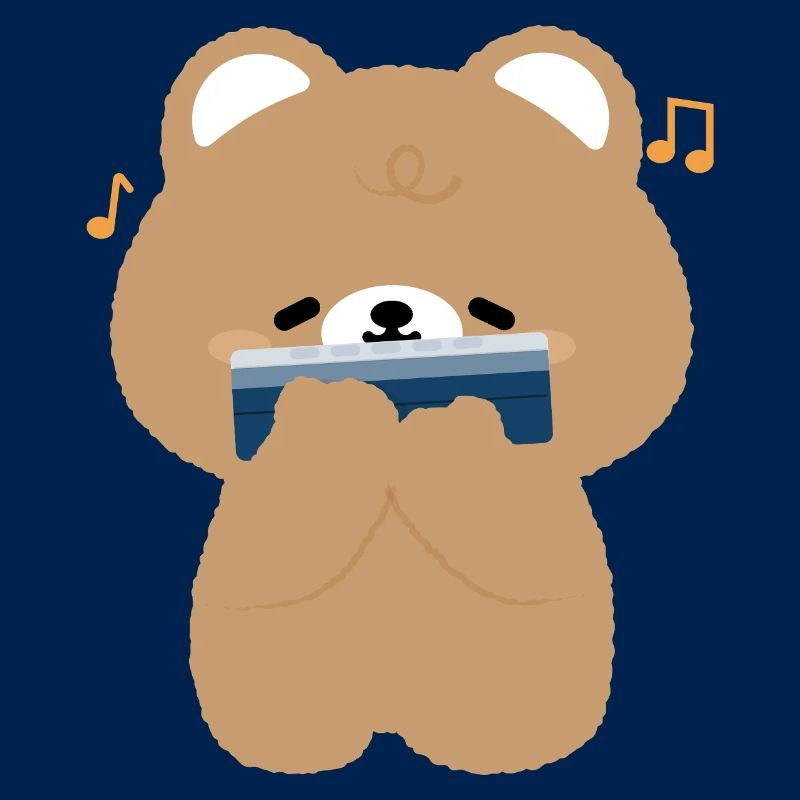 Brown Bear Harmonica