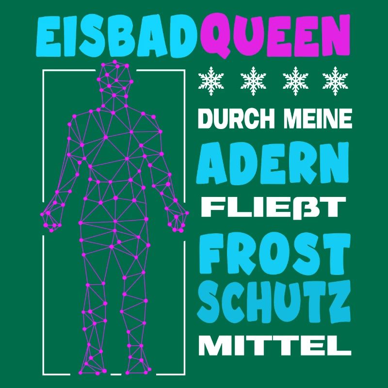 eisbaden eisbader-queen eisbad eiswasser