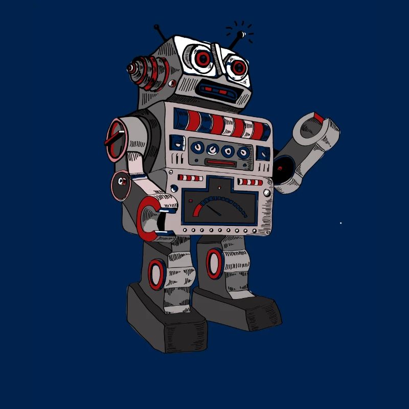 Robby Rob mr. robot scifi android jouet retro pc