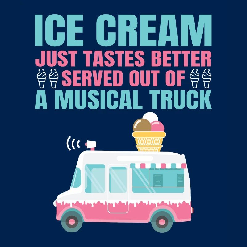 Eiswagen Eismann Eisverkäufer Eisdiele Eis Truck