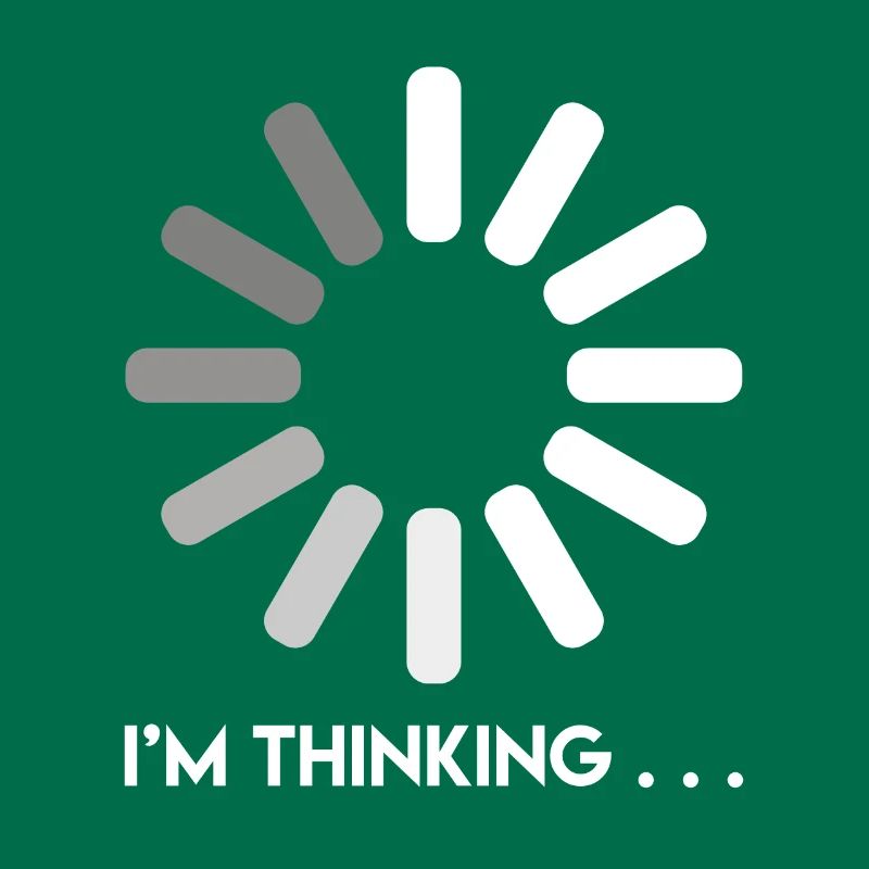 Programmeur blague je pense à coder