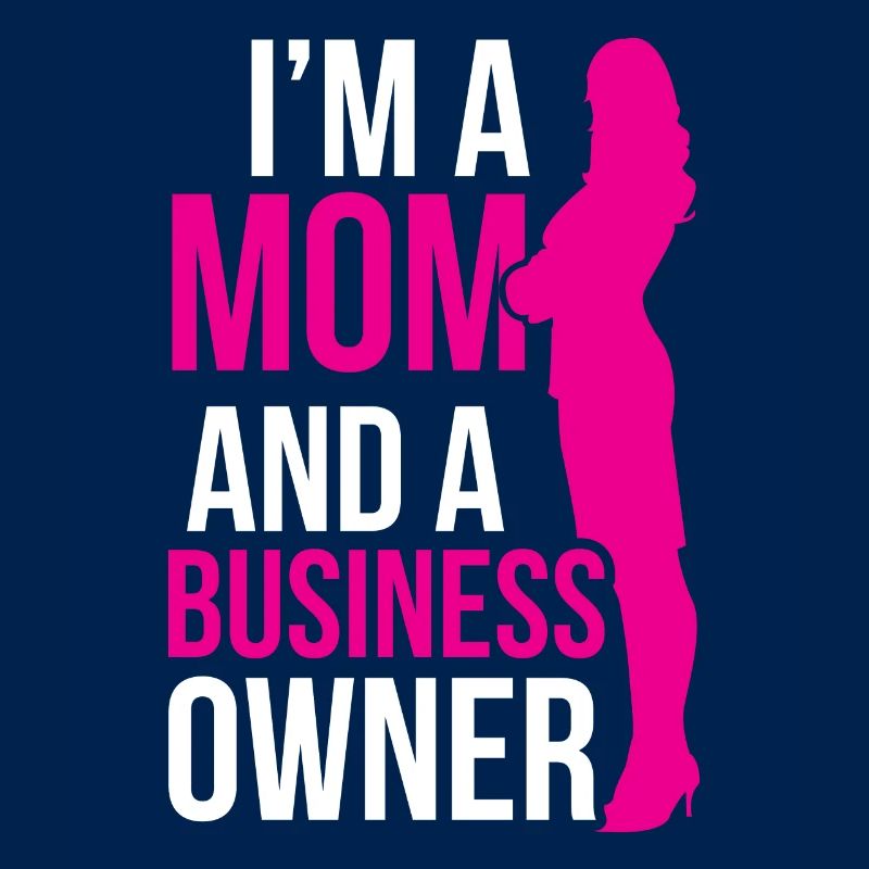 Ich Bin Eine Mutter Und Eine Geschäftsinhaberin