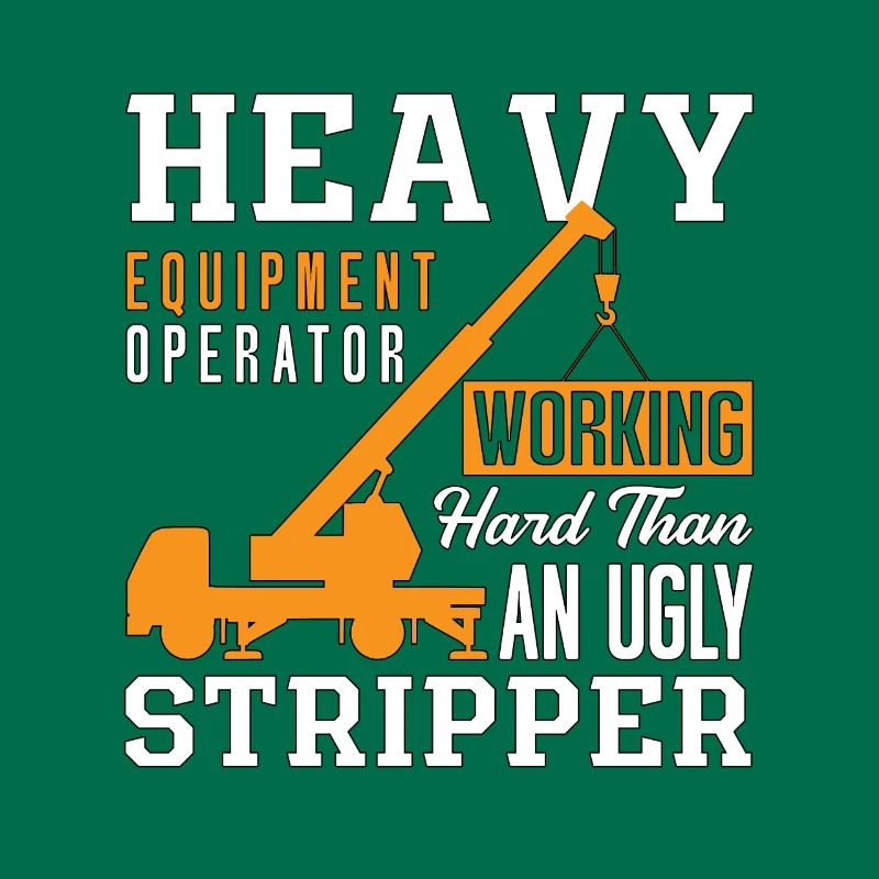 Construction Crane Driver Crane Operator Construction Worker Gift