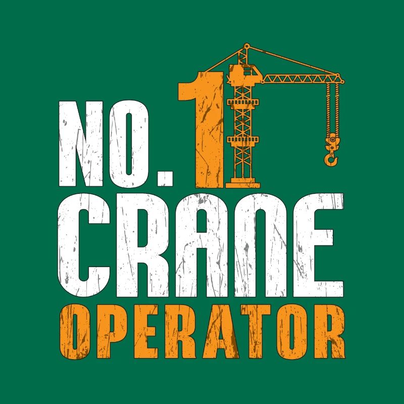 Crane Operator Construction Construction Profession Work Gift