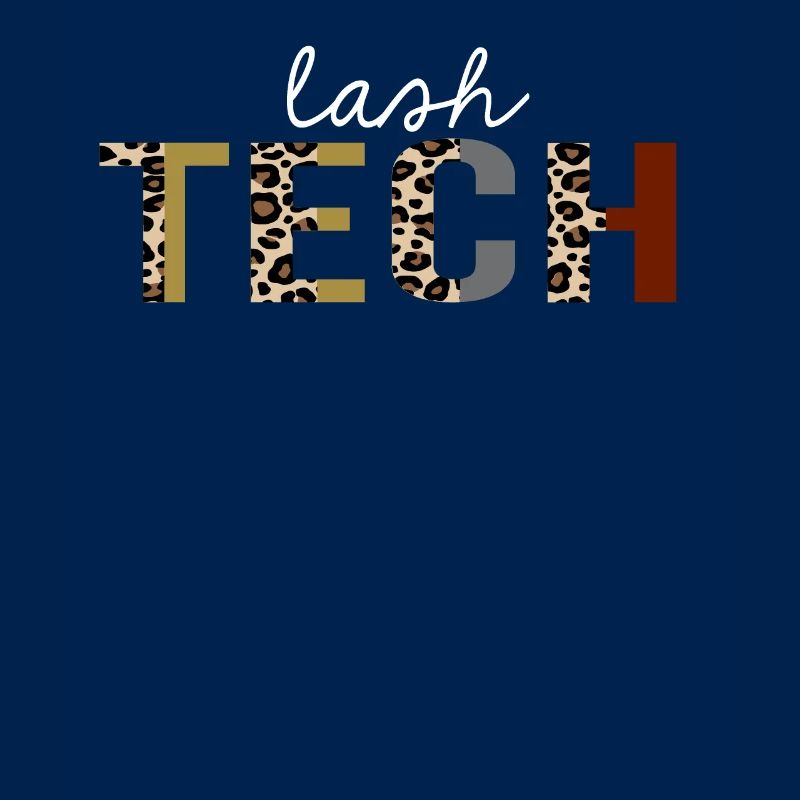 Cadeau drôle d'impression de léopard de Lash tech