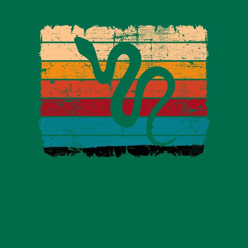 Snake Retro Reptile Python Gift idea