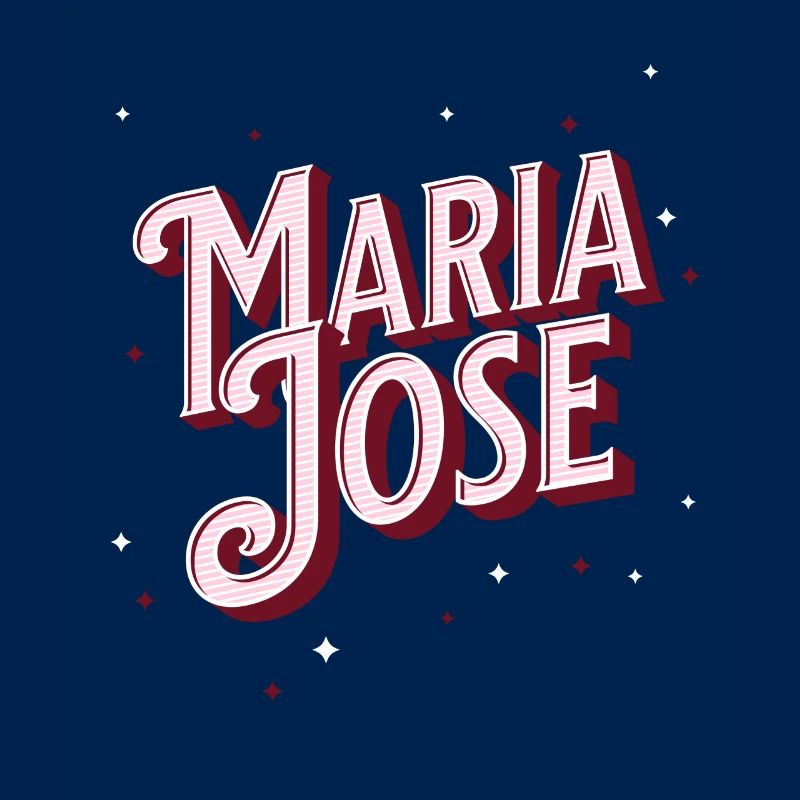 Maria Jose name personalized