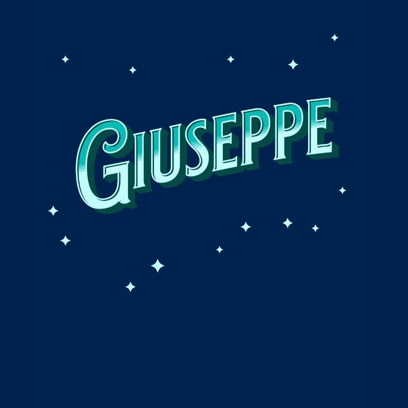 Giuseppe name personalized