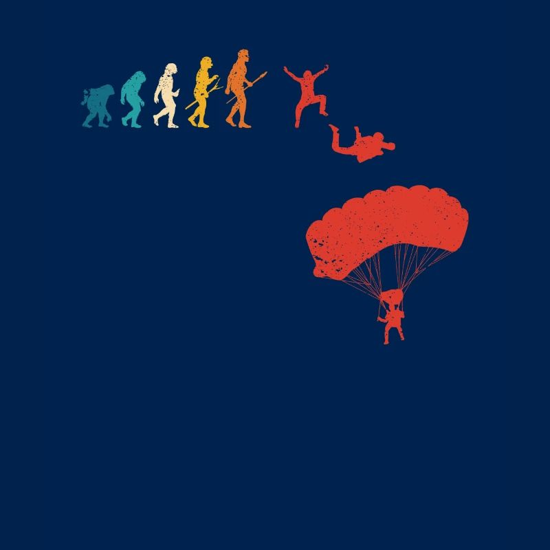 Skydiving Human Evolution