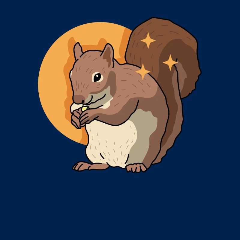 Süßes Eichhörnchen Grauhörnchen Geschenk