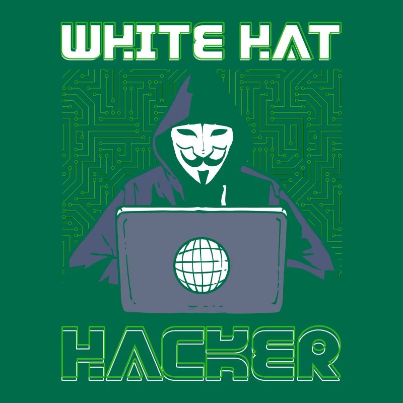 White Hat Hacker Hacking Programmation Dark Net