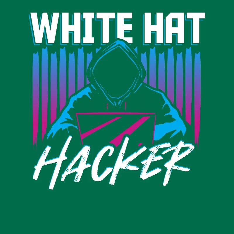 White Hat Hacker Hacking Internet Network