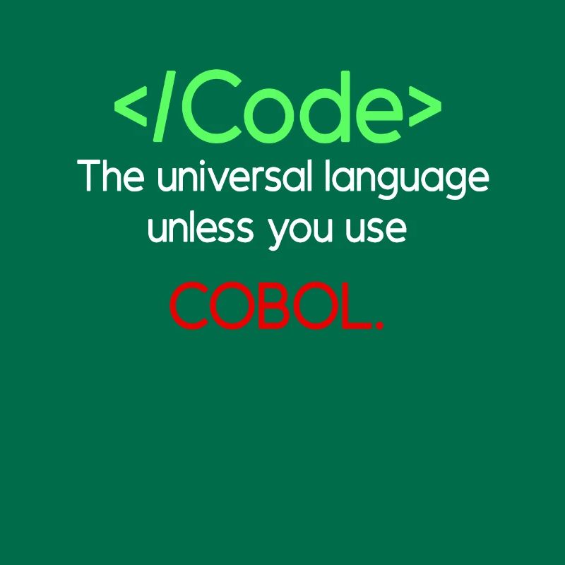 Conception de code Cobol amusant