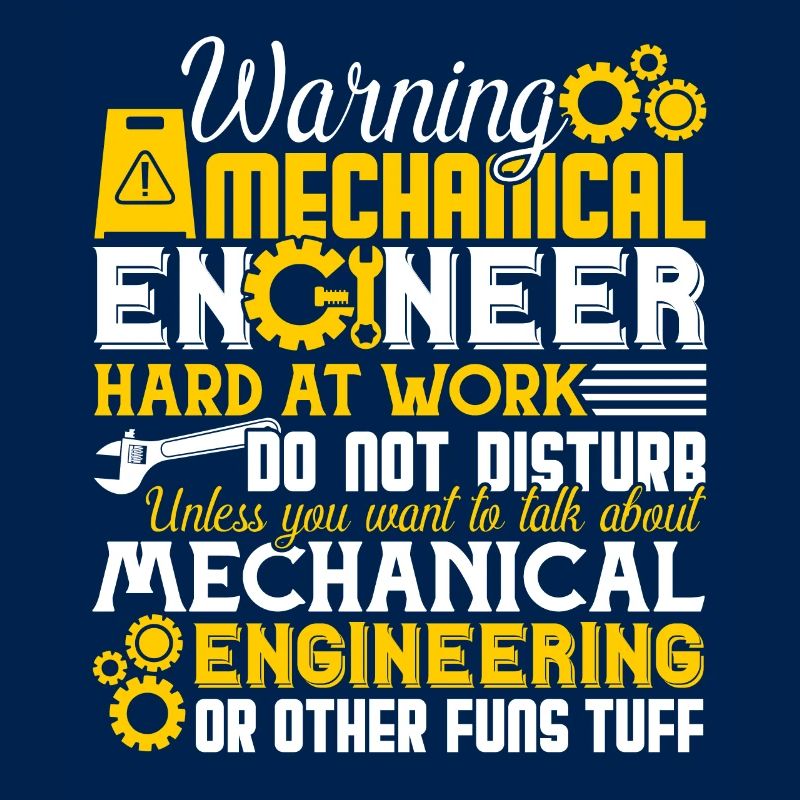 Mechanical Engineer Hard At Work