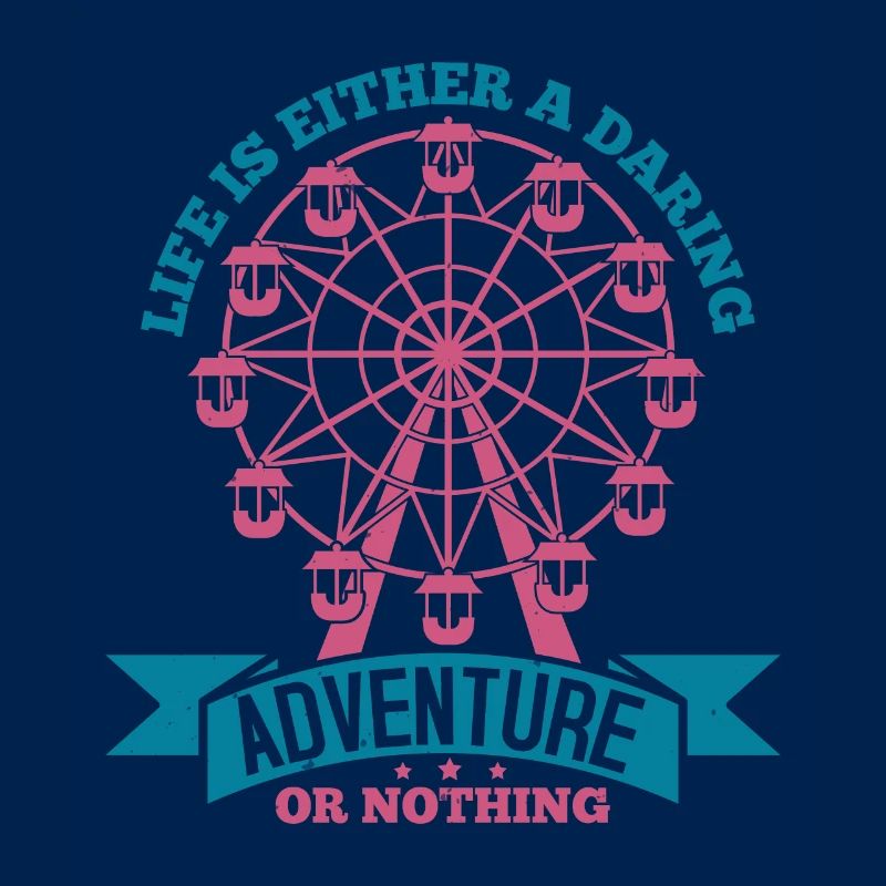 DAS LEBEN IST ENTWEDER EIN GEWAGTES ABENTEUER ODER NICHTS