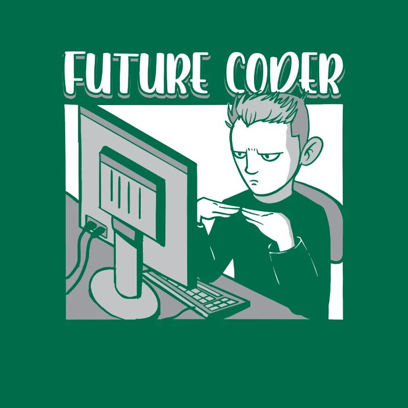 Zukünftiger Coder It Student Programmierer Coding