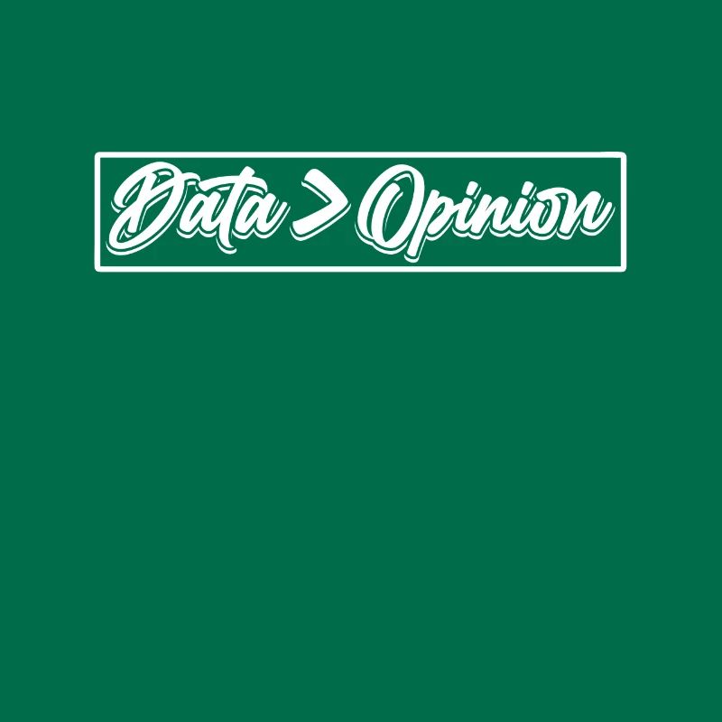Data > Opinion Code Coder Coding Programmierer