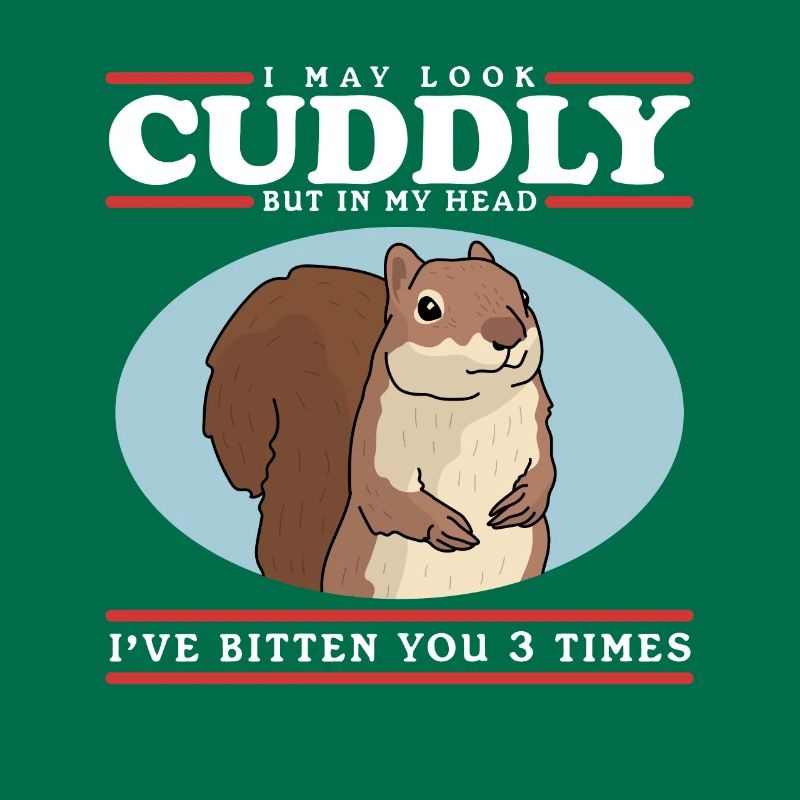 Süßes Eichhörnchen Grauhörnchen Hörnchen Geschenk