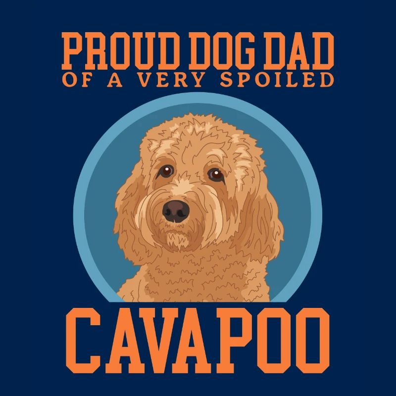 Cavapoo Dad Hunde Cavoodle Hundebesitzer Geschenk