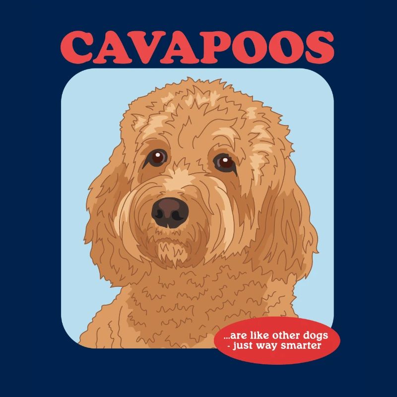 Cavapoo Hunde Cavoodle Hundebesitzer Geschenk