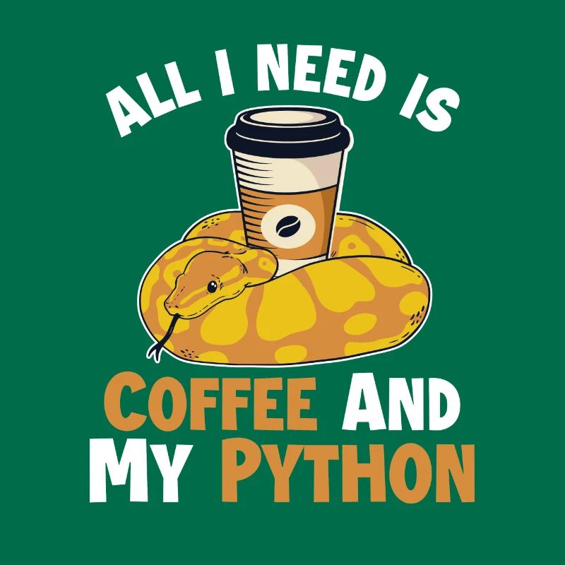 Café et Python Python Snake Banana Ball